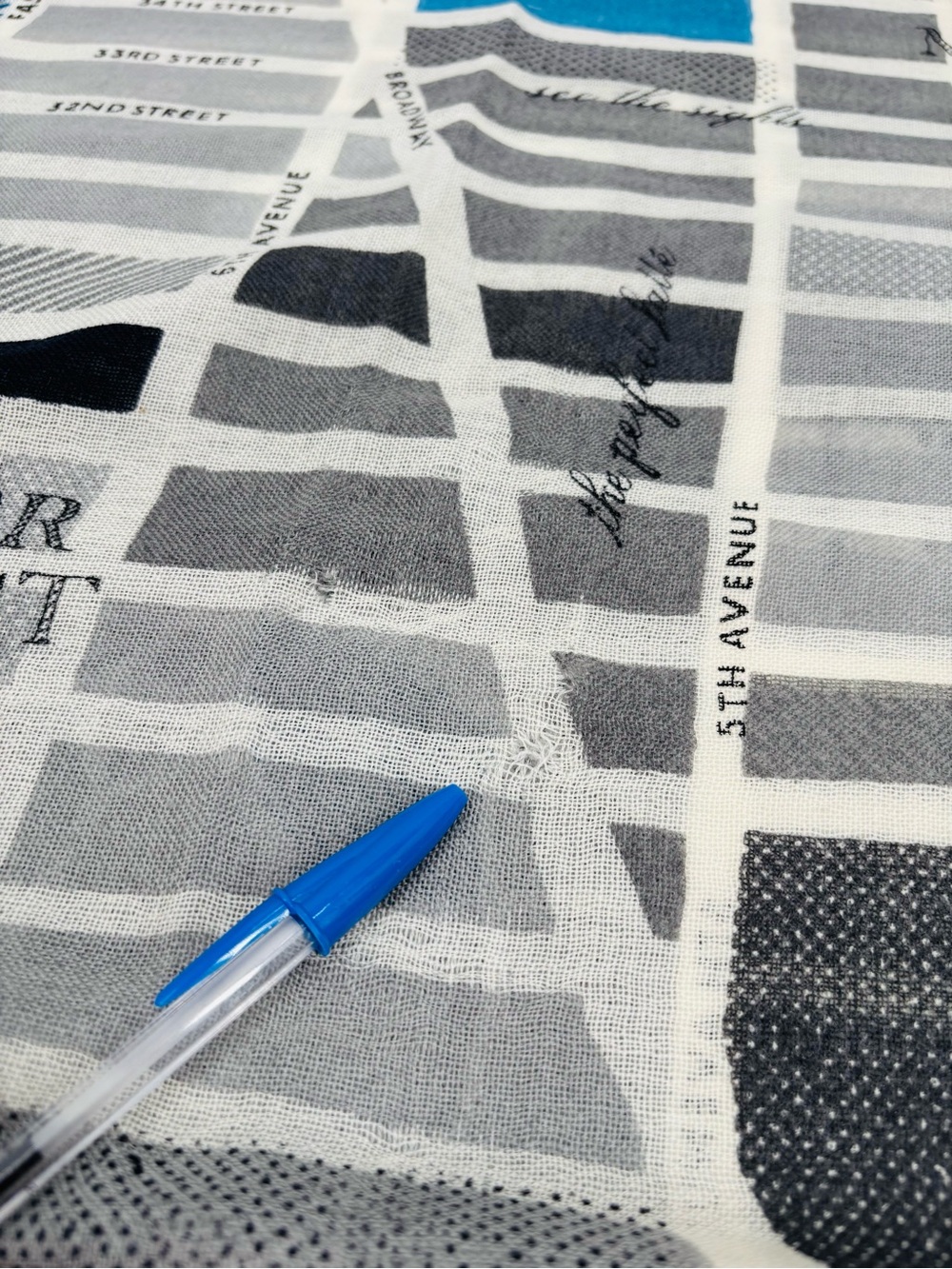 Kate Spade new york map scarf - Picture 5 of 11